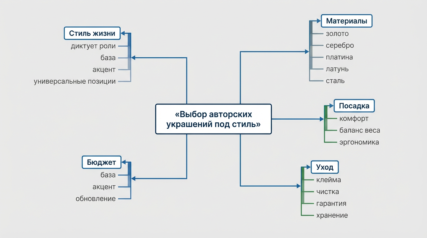 Выбор авторских украшений